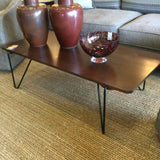 Saloom Med Stain Stain Finish Wood Maple Coffee Table