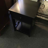 Black End Table