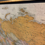 Frontgate Framed World Map