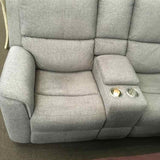 Flexsteel "Henry" Power Reclining Sofa with Console