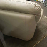 Divani Italian Leather Chair & Ottoman