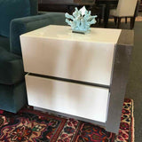 Contemporary Lacquer End Table