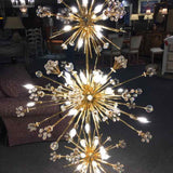 Allegri "Constellation" 50 Light Gold Chandelier