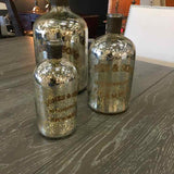 SET OF 3 Uttermost Mercury Glass Vases