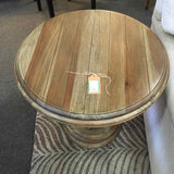 Pedestal Base Accent Table