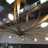 Water Lily Shaped Chandelier