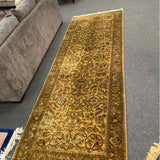 Hand Knotted Wool Runner Rug
