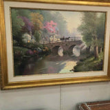 "Hometown Bridge" by Thomas Kinkade