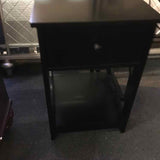 Black End Table