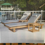 Westminster Natural Teak Chaise Lounger