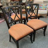SET OF 4 Fairfield Chair Co. Upholstered Dining Side Chairs