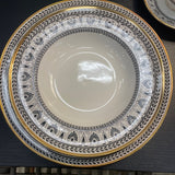 Crown Stratfordshire "Victoria Black" Fine Bone China Set