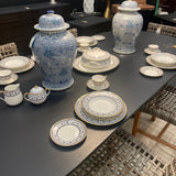 Crown Stratfordshire "Victoria Black" Fine Bone China Set