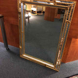 LeBarge Gold &  Mirror Framed Mirror