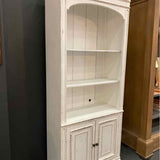 Liberty Magnolia Distressed White Bookcase