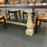 Bramble French Country 2-Tone Mahogany Table & Chairs