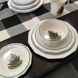 Pfaltzgraff 8 Piece Place Setting with Christmas Motif