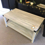 Walker Edison Coffee Table Graywash MDF