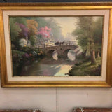 "Hometown Bridge" by Thomas Kinkade