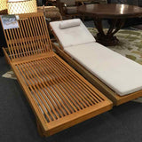 Westminster Natural Teak Chaise Lounger