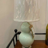Robert Abbey Lamp Celadon Gourd Shaped