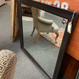 Black Bevelled Mirror