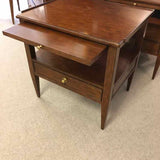 Woodbridge Nightstand Marseille 1 Drawer with Shelf and Pull Out Table