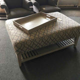 Ottoman with Tray