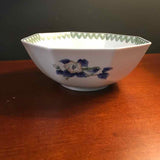 Floral Blue & White Nightingale Japan Vintage Bowl