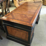 Hooker Black & Brown Wood Desk