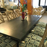 Vintage Glass Flowers in Vase