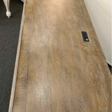 Liberty Magnolia Distressed White Executive Desk