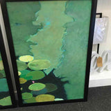 Framed Lily Pad Art