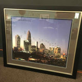 Charlotte, NC Skyline Framed Photography