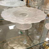 Fenton "Water Lily'"  Cake Plate