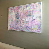 "But I Never Quit" by Oliver Gal Framed Canvas