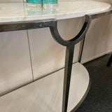 Bernhardt "Morello"  Demi Lune Console