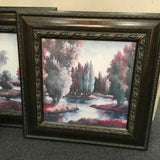 Framed Print - Trees & River Scene