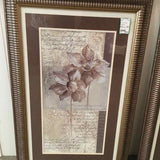 Framed Floral Art