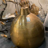 Currey & Co Brass Chandelier