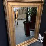 Gold Frame Beveled Mirror
