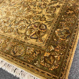 Hand Knotted Wool Runner Rug