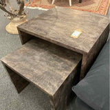 Jamie Young Nesting Exotic Wood End Table