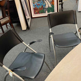 Calligaris "Atomic"  Leather Accent Chair