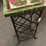 Mosaic Tile Grapes Wine Rack