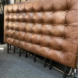 FULL Restoration Hardware Leather Bed