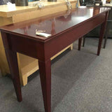 Traditional Cherry Finish Console