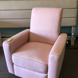Pink Swivel Recliner
