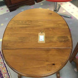 Drop Leaf Pine End Table