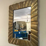 Made Goods "Lara" Golden Tin  Mirror